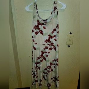 Sleeveless floral dress